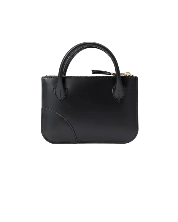 CDG Handles Small Pouch Wallet Black SA8100HA