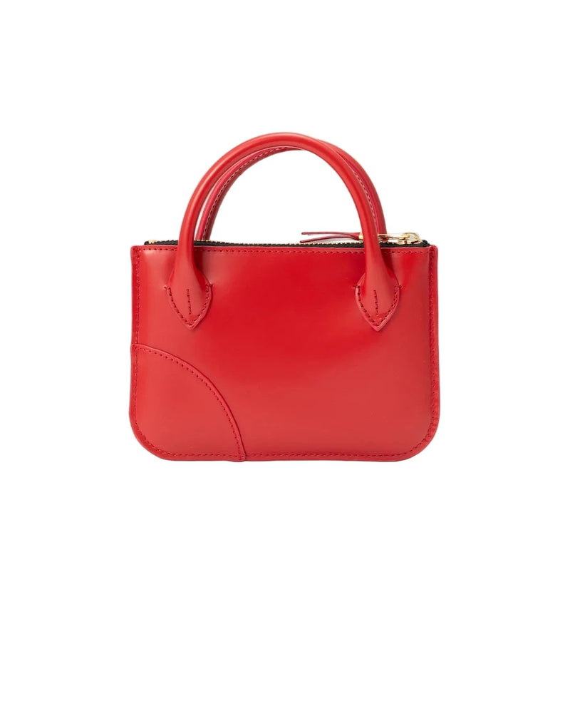 CDG Handles Small Pouch Wallet Red SA8100HA