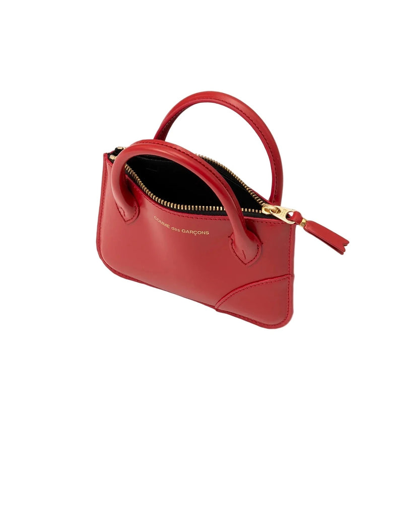 CDG Handles Small Pouch Wallet Red SA8100HA