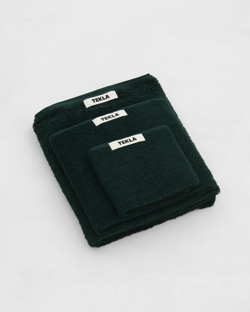 Washcloth Forest Green