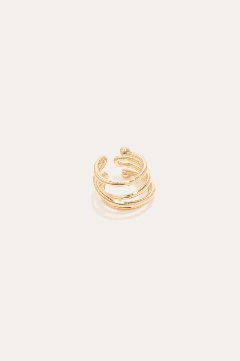 Blast Gold Ear Cuff