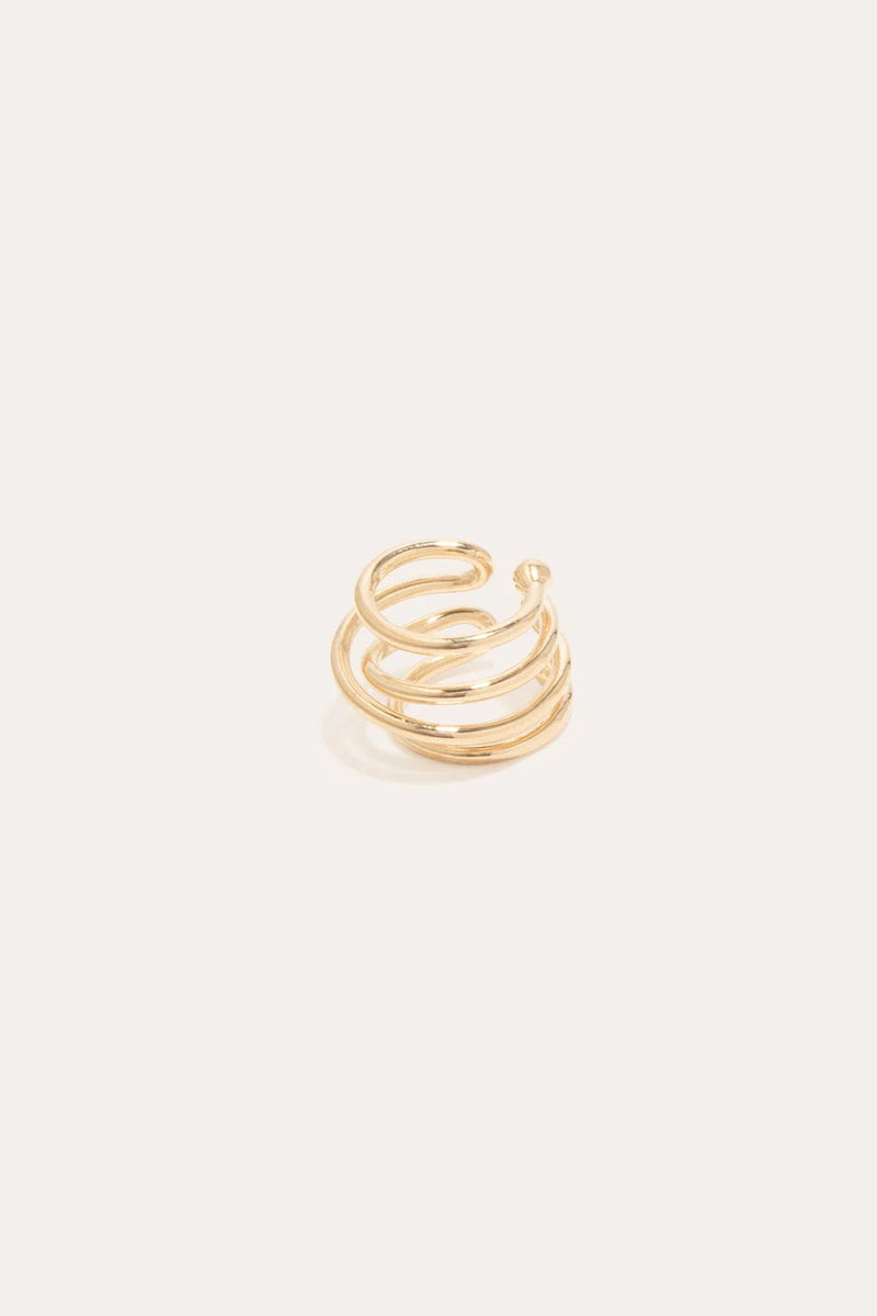 Blast Gold Ear Cuff