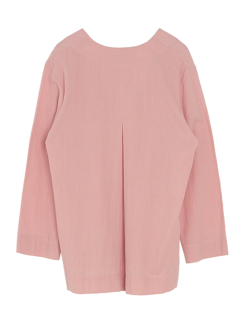Tipova Pullover Madder Dye Cotton Faded Pink