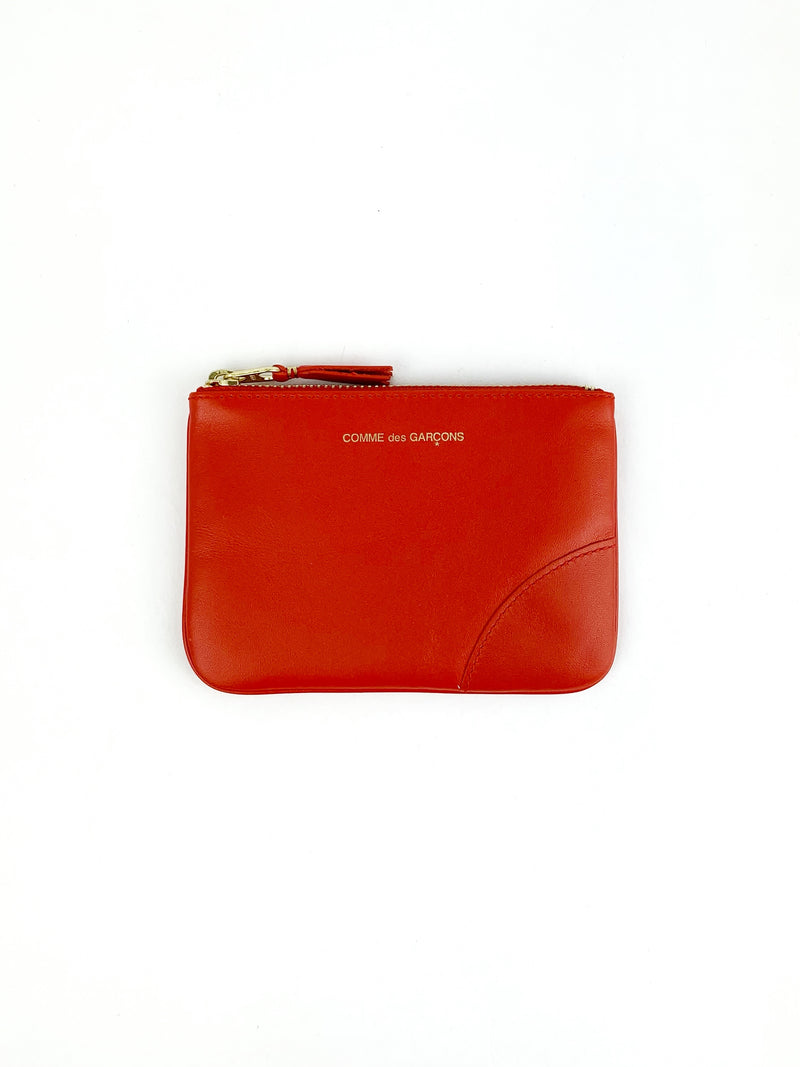 CDG Classic Line Small Pouch Wallet Orange