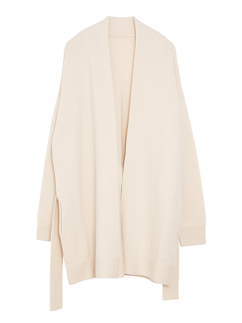 Tasmanian Wool Haori Cardigan Light Beige