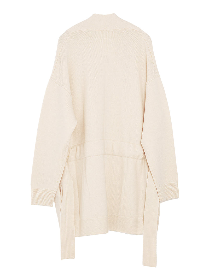Tasmanian Wool Haori Cardigan Light Beige