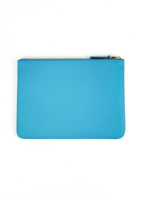 CDG Classic Line Small Pouch Wallet Blue