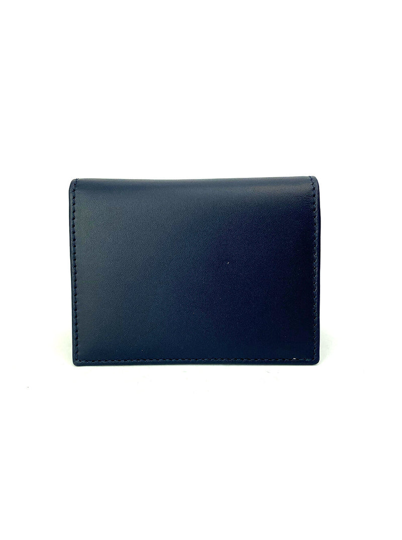 CDG Classic Line Large Card Wallet Navy