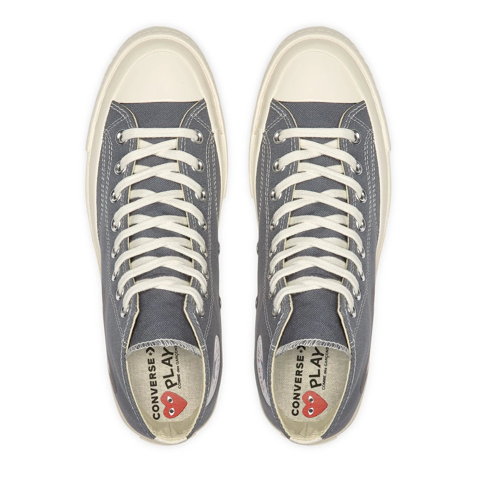 CDG Play Converse Chuck Taylor Grey Opia