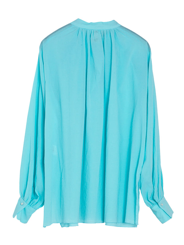Shahnameh Shirt Sweet Twill Turquoise Seya