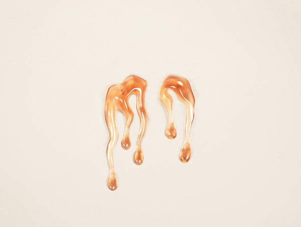Isabelle Mayer «Orange Poison" Earrings