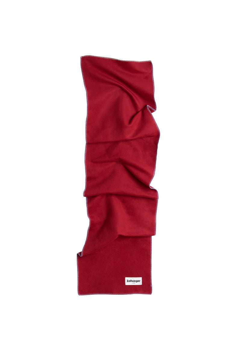 The Scarf Cherry Red